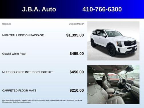 White Pearl 2022 Kia Telluride SX