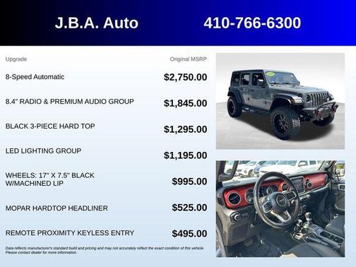 Gray Clearcoat 2020 Jeep Wrangler Unlimited Rubicon