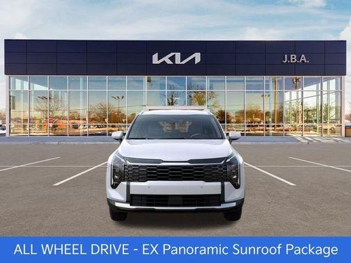 Snow White Pearl 2026 Kia Sportage Hybrid EX
