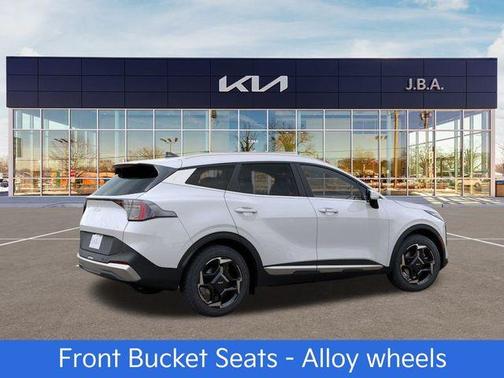 Snow White Pearl 2026 Kia Sportage Hybrid EX
