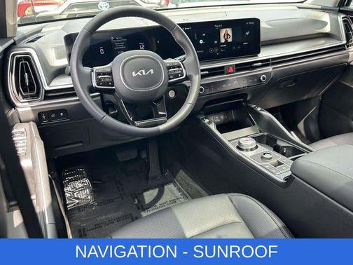 Silky Silver 2025 Kia Sorento Hybrid EX
