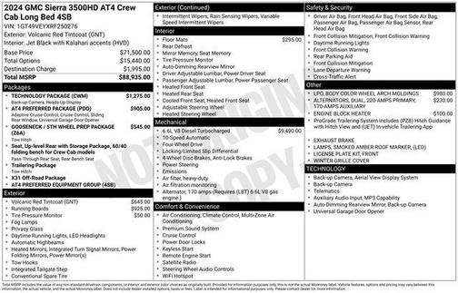 2024 GMC Sierra 3500 AT4
