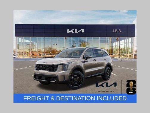 Sand 2026 Kia Sorento Hybrid X-LINE SX PRESTIGE