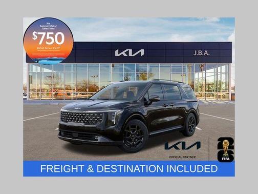 Aurora Black Pearl 2026 Kia Carnival SX