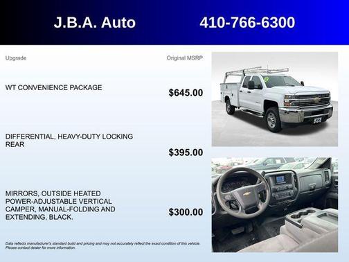 2015 Chevrolet Silverado 2500 WT