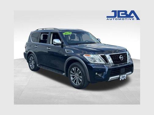Blue 2018 Nissan Armada SL