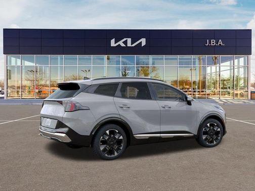 Gray 2026 Kia Sportage Hybrid SX-Prestige