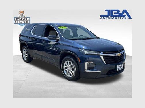 Blue Metallic 2023 Chevrolet Traverse LS