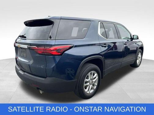 Blue Metallic 2023 Chevrolet Traverse LS