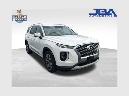 White 2022 Hyundai PALISADE SEL