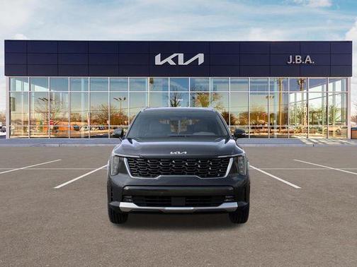 Gray 2026 Kia Sorento Hybrid EX