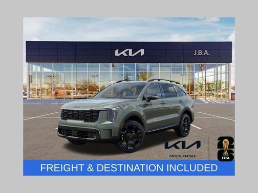 Jungle Green 2026 Kia Sorento X-Line EX