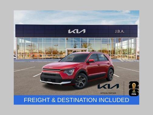 Red 2026 Kia Niro EX