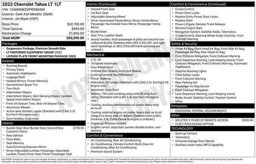 2023 Chevrolet Tahoe LT