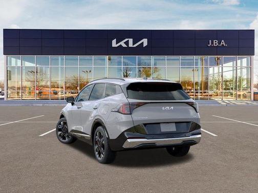 Gray 2026 Kia Sportage Hybrid SX-Prestige