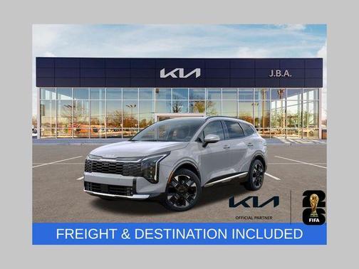 Gray 2026 Kia Sportage Hybrid SX-Prestige