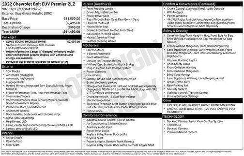 2022 Chevrolet Bolt EUV Premier