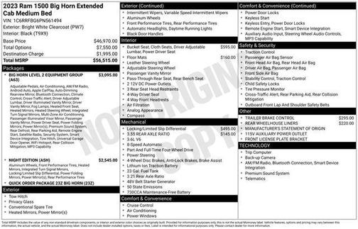 2023 RAM 1500 Big Horn