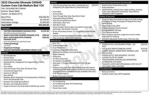 2023 Chevrolet Silverado 2500 Custom