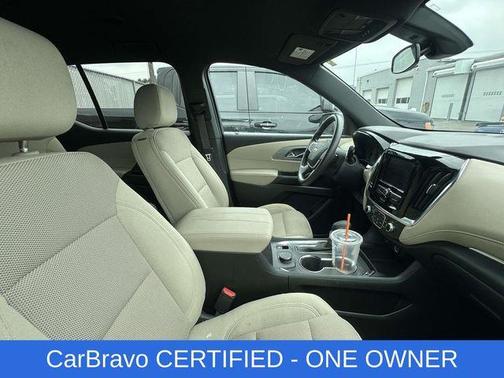 Sterling Gray Metallic 2023 Chevrolet Traverse LS