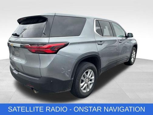 Sterling Gray Metallic 2023 Chevrolet Traverse LS