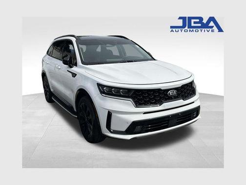 White Pearl 2021 Kia Sorento SX-PRESTIGE