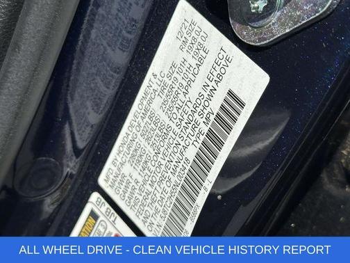 Fathom Blue Pearl 2022 Acura RDX Technology Package