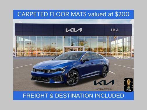 Blue 2026 Kia K5 GT-Line