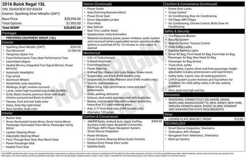 2016 Buick Regal Turbo