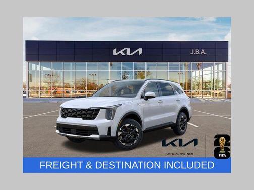White Pearl 2026 Kia Sorento S