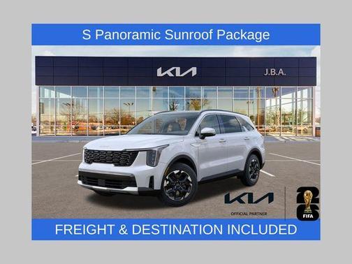 Glacial White Pearl 2026 Kia Sorento S