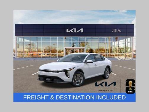 White Pearl 2026 Kia K4 LX