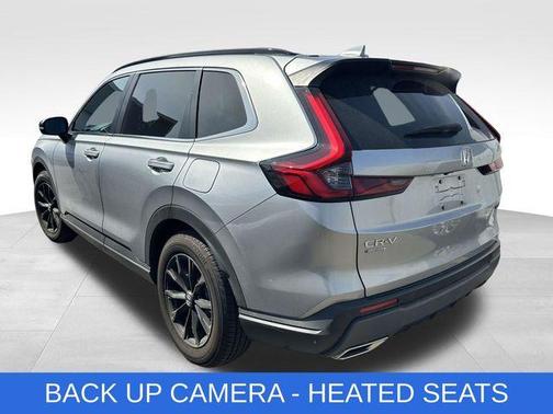 Solar Silver Metallic 2025 Honda CR-V Hybrid Sport-L