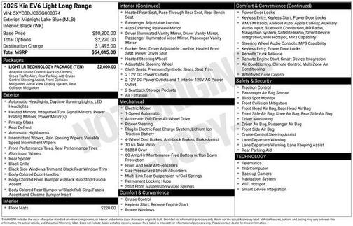 2025 Kia EV6 Light Long Range