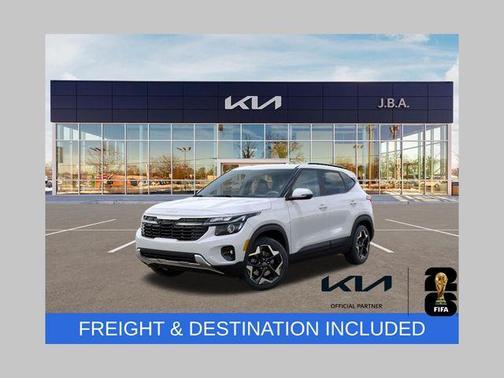 White Pearl 2026 Kia Seltos S