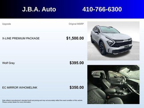 Wolf Gray 2023 Kia Sportage X-Line