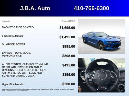 2018 Chevrolet Camaro 2SS