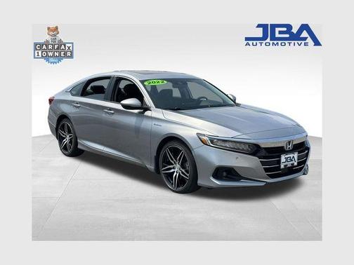 Lunar Silver Metallic 2022 Honda Accord Hybrid Touring