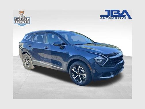 Blue 2023 Kia Sportage Hybrid EX