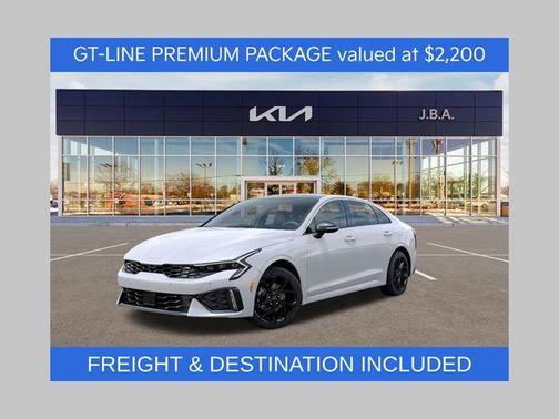 Snow White Pearl 2026 Kia K5 GT-Line