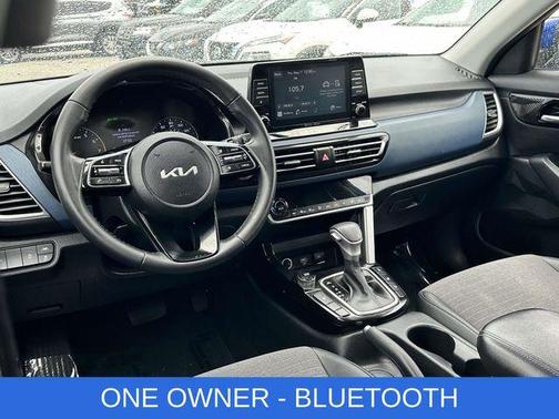 Neptune Blue 2023 Kia Seltos S
