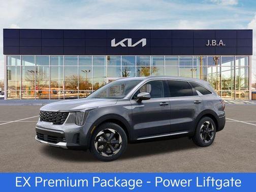 Steel Gray 2026 Kia Sorento Hybrid EX