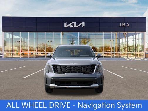 Steel Gray 2026 Kia Sorento Hybrid EX