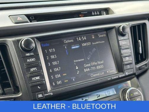 Black Sand Pearl 2018 Toyota RAV4 Hybrid Limited