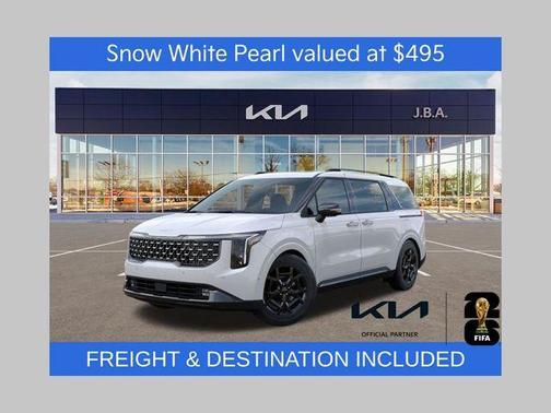 Snow White Pearl 2026 Kia Carnival SX Prestige