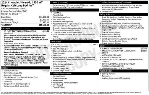 2024 Chevrolet Silverado 1500 WT