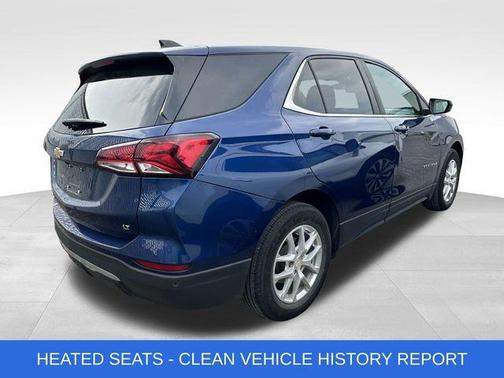 Blue 2022 Chevrolet Equinox 1LT