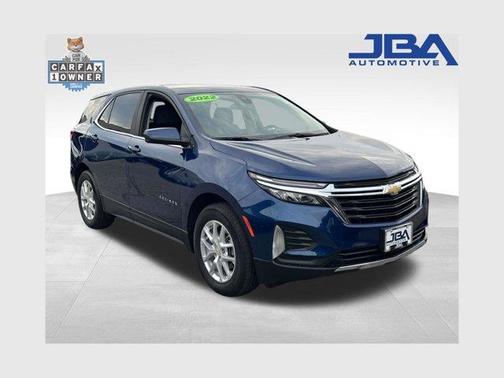 Blue 2022 Chevrolet Equinox 1LT