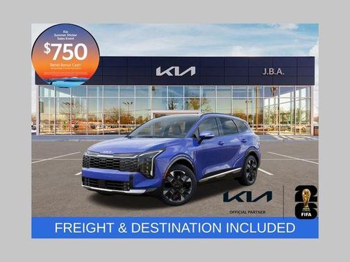 Blue 2026 Kia Sportage SX-Prestige