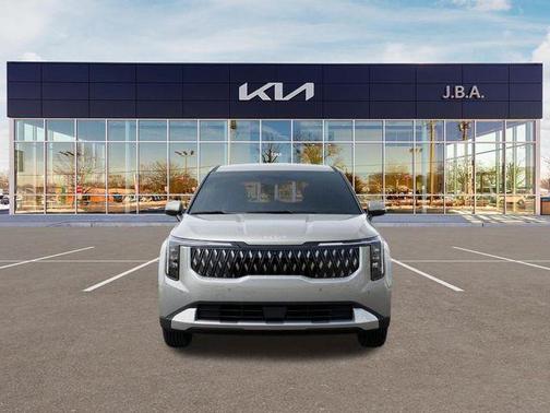 Ivory Silver 2026 Kia Carnival Hybrid EX